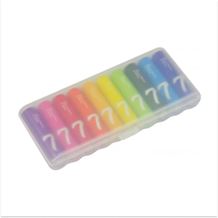 Батарейки алкалиновые ZMI Rainbow, AAA, 10 шт.